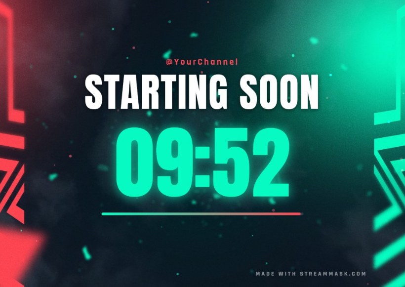 Add a starting soon countdown to OBS