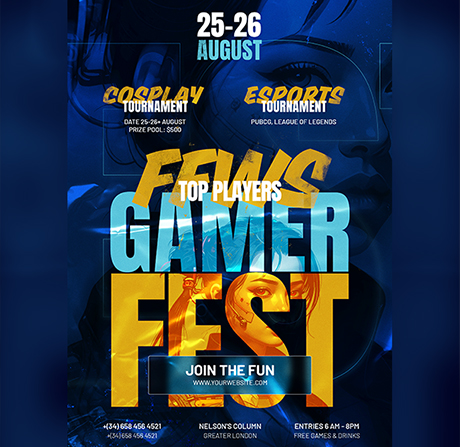 Nova Dynasty E-Sport Instagram Template